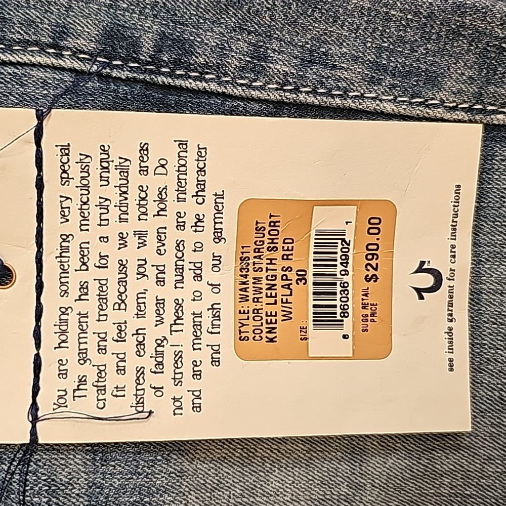 Woman's,  True Religion,  size 30, blue - Picture 12 of 12